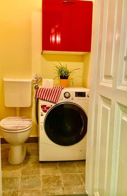 Vintage Studio Apartment, Garden And Free Parking Budapest Exteriör bild