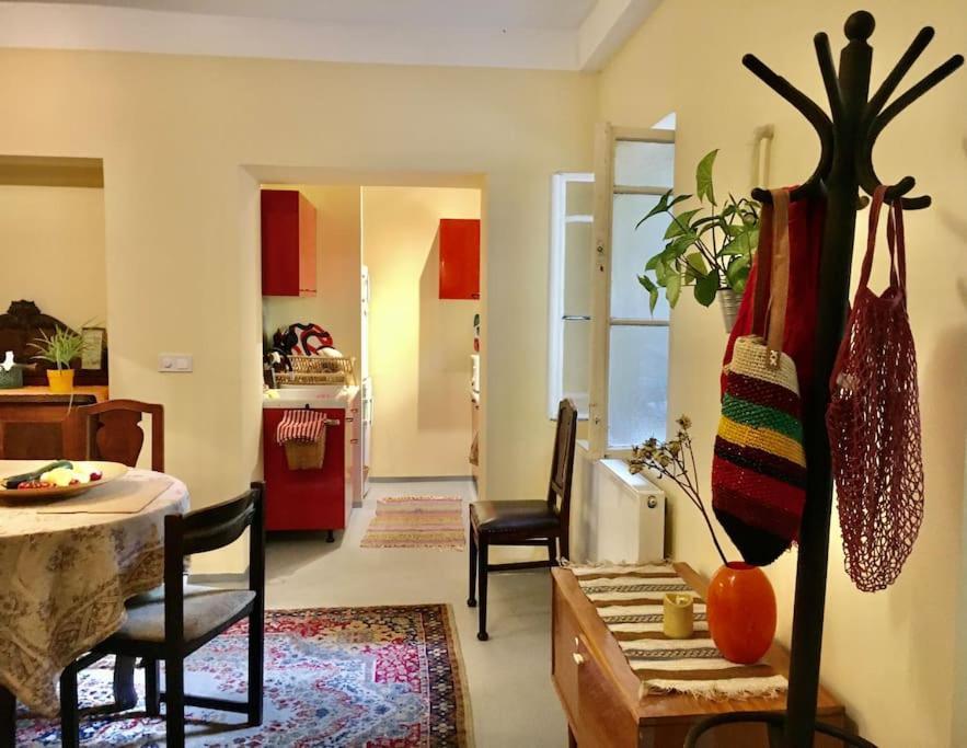 Vintage Studio Apartment, Garden And Free Parking Budapest Exteriör bild