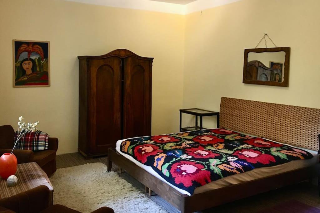 Vintage Studio Apartment, Garden And Free Parking Budapest Exteriör bild